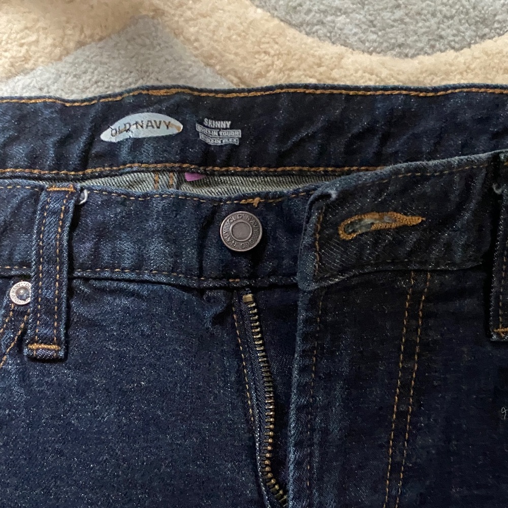 Old Navy Women’s Skinny Indigo Blue Jeans 33x30